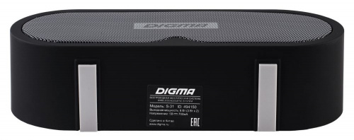 Колонка порт. Digma S-31 черный 6W 1.0 BT 2000mAh (SP316B) фото 11