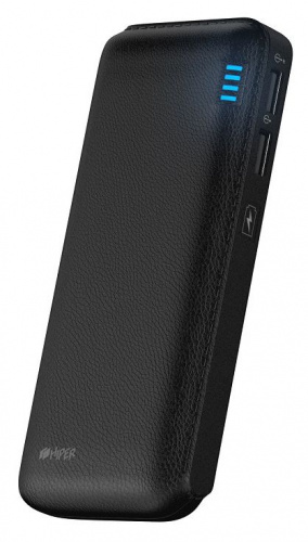 Мобильный аккумулятор Hiper SP12500 Li-Ion 12500mAh 2.1A+1A черный 2xUSB фото 4