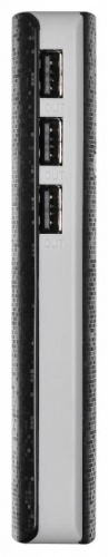 Мобильный аккумулятор Buro RC-10000 10000mAh 2.1A 3xUSB черный фото 3