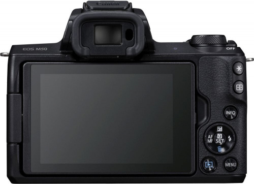 Фотоаппарат Canon EOS M50 черный 24.1Mpix 3" 4K WiFi 18-150 IS STM LP-E12 (с объективом) фото 3