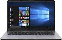 Ноутбук Asus X505BA-EJ163T A6 9220/4Gb/1Tb/AMD Radeon R4/15.6"/FHD (1920x1080)/Windows 10/dk.grey/WiFi/BT/Cam