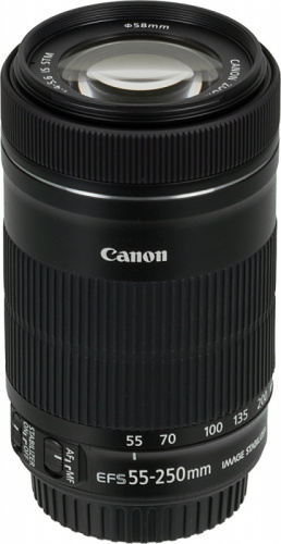 Объектив Canon EF-S IS STM (8546B005) 55-250мм f/4-5.6 фото 3