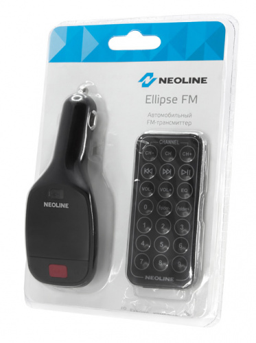 Автомобильный FM-модулятор Neoline Ellipse FM черный SD USB PDU фото 4