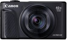 Фотоаппарат Canon PowerShot SX740HS BK черный 21.1Mpix Zoom40x 3" 4K SDXC/SD/SDHC CMOS 1x2.3 IS opt 1minF turLCD 10fr/s 30fr/s HDMI/WiFi/NB-13L