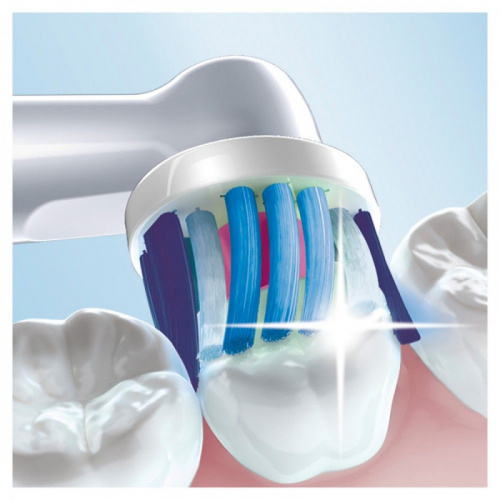 Зубная щетка электрическая Oral-B Vitality D12.513W 3DWhite белый фото 4