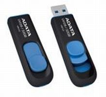 Флеш Диск A-Data 16Gb DashDrive UV128 AUV128-16G-RBY USB3.0 черный/желтый