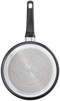 Сотейник Tefal C6363202 d=24см (с крышкой) черный (2100102658) фото 3 Сотейник Tefal C6363202 d=24см (с крышкой) черный (2100102658) фото 3