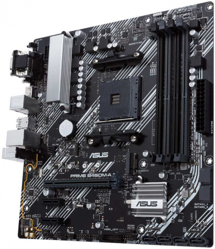 Материнская плата Asus PRIME B450M-A II Soc-AM4 AMD B450 4xDDR4 mATX AC`97 8ch(7.1) GbLAN RAID+VGA+DVI+HDMI фото 4