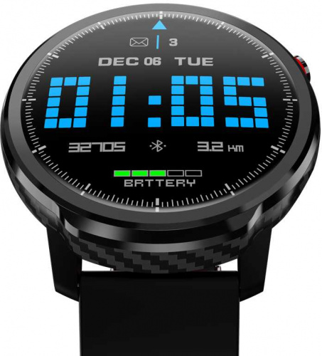 Смарт-часы Jet Sport SW-8 48мм 1.3" IPS черный (SW-8 BLACK) фото 8