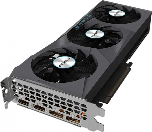 Видеокарта Gigabyte PCI-E 4.0 GV-R67XTEAGLE-12GD AMD Radeon RX 6700XT 12288Mb 192 GDDR6 2424/16000 HDMIx2 DPx2 HDCP Ret фото 2