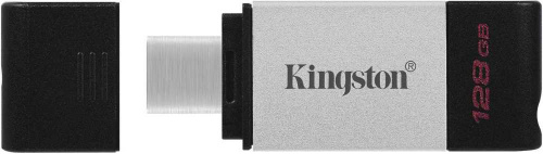 Флеш Диск Kingston 128Gb DataTraveler 80 Type-C DT80/128GB USB3.0 черный фото 3