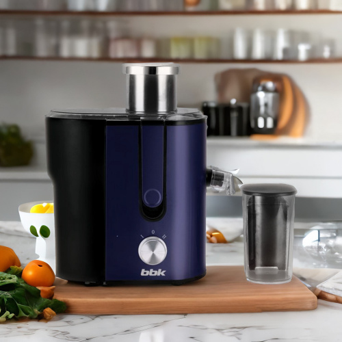 Соковыжималка центробежная BBK JC060-H02 600Вт рез.сок.:450мл. черный/фиолетовый фото 2 Соковыжималка центробежная BBK JC060-H02 600Вт рез.сок.:450мл. черный/фиолетовый фото 2