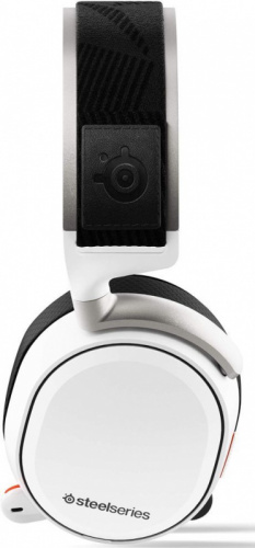 Наушники с микрофоном Steelseries Arctis Pro Wireless белый мониторные BT оголовье (61474) фото 2