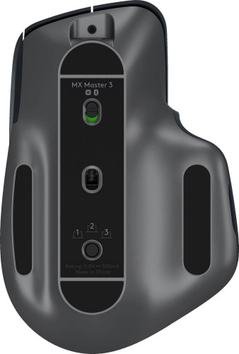 Мышь Logitech MX Master 3 графитовый оптическая (4000dpi) беспроводная BT/Radio USB (7but) фото 6