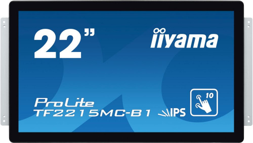 Монитор Iiyama 21.5" ProLite TF2215MC-B1 черный IPS LED 14ms 16:9 HDMI матовая 250cd 178гр/178гр 1920x1080 D-Sub DisplayPort FHD USB Touch 4.4кг фото 2