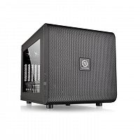 Корпус Thermaltake Core V21 черный без БП mATX 11x120mm 7x140mm 2xUSB3.0 audio bott PSU