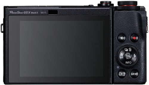 Фотоаппарат Canon PowerShot G5 X Mark II черный 20.1Mpix Zoom5x 3" 4K SDXC/SD/SDHC CMOS IS opt 5minF rotLCD TouLCD VF 5.9fr/s RAW 60fr/s HDMI/WiFi/NB-13L фото 4