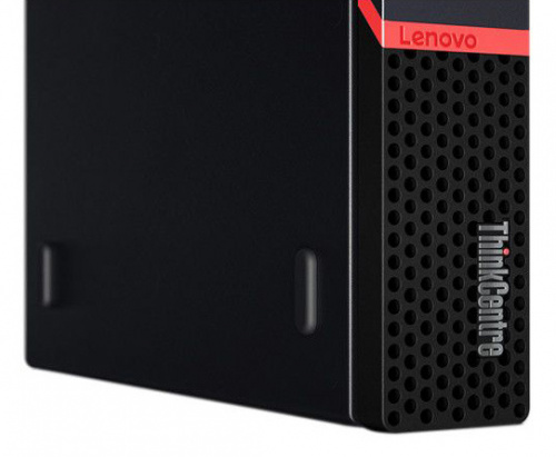ПК Lenovo ThinkCentre M715q slim A6 Pro 8570E (3)/4Gb/SSD256Gb/R5/Windows 10 Home 64/GbitEth/WiFi/BT/клавиатура/мышь/черный фото 7