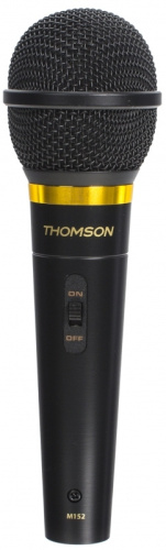 Микрофон проводной Thomson M152 3м черный фото 2