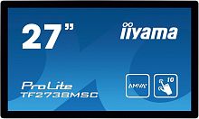 Монитор Iiyama 27" TF2738MSC-B1 черный IPS LED 5ms 16:9 DVI HDMI M/M матовая 300cd 178гр/178гр 1920x1080 DisplayPort FHD USB Touch 7.7кг