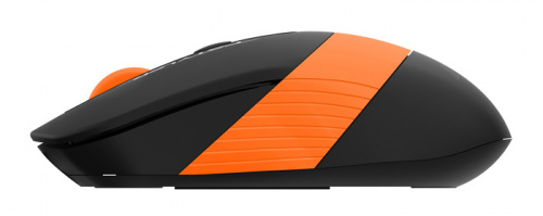 Мышь A4Tech Fstyler FG10 черный/оранжевый оптическая (2000dpi) беспроводная USB (4but) фото 3