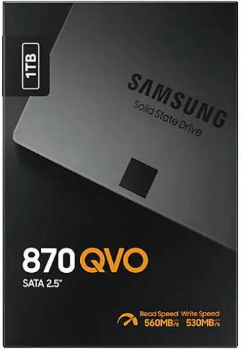 Накопитель SSD Samsung SATA-III 1TB MZ-77Q1T0BW 870 QVO 2.5" фото 6
