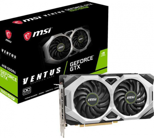 Видеокарта MSI PCI-E GTX 1660 SUPER VENTUS OC NVIDIA GeForce GTX 1660SUPER 6144Mb 192 GDDR6 1530/14000/HDMIx1/DPx3/HDCP Ret фото 6