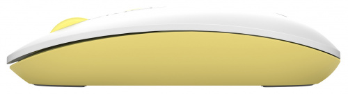 Мышь A4Tech Fstyler FG20S Daisy белый/желтый оптическая (2000dpi) silent беспроводная USB для ноутбука (4but) фото 5