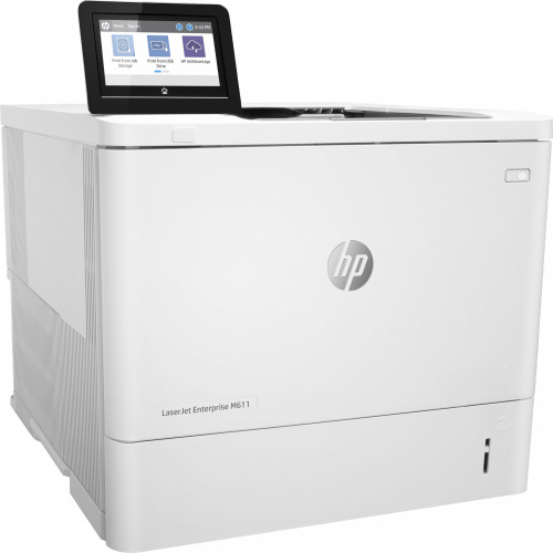 Принтер лазерный HP LaserJet Enterprise M611dn (7PS84A) A4 Duplex Net белый фото 2