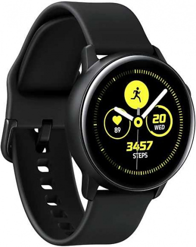 Смарт-часы Samsung Galaxy Watch Active 39.5мм 1.1" Super AMOLED черный (SM-R500NZKASER) фото 3