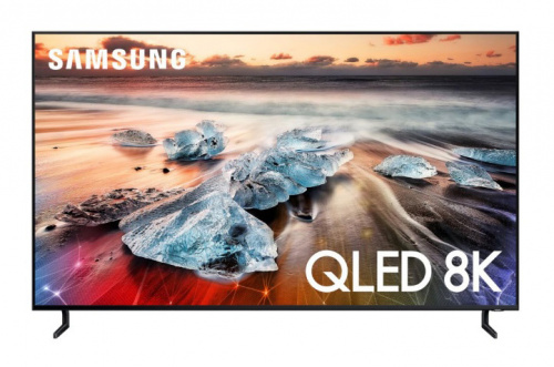 Телевизор QLED Samsung 75" QE75Q900RBUXRU Q черный/Ultra HD/1400Hz/DVB-T2/DVB-C/DVB-S2/USB/WiFi/Smart TV (RUS)