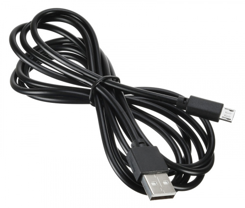 Кабель Digma MICROUSB-2M-BLK USB (m)-micro USB (m) 2м черный фото 2