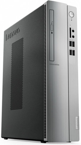 ПК Lenovo IdeaCentre 310S-08ASR SFF A4 9125 (2.3)/4Gb/1Tb 7.2k/R3/DVDRW/CR/Windows 10 Home Single Language/GbitEth/65W/черный/серебристый фото 3