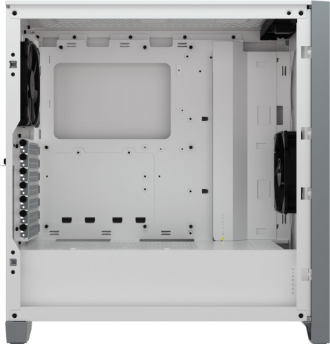 Корпус Corsair 4000D Tempered Glass белый без БП ATX 4x120mm 4x140mm 1xUSB3.0 audio bott PSU фото 5