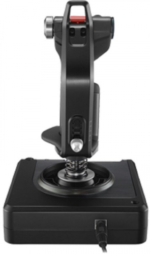 Джойстик Logitech G Saitek X52 Pro Flight Control System черный USB виброотдача фото 5