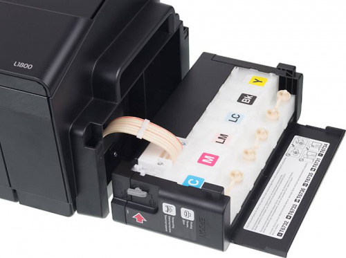 Принтер струйный Epson L1800 (C11CD82402) A3 USB черный фото 6