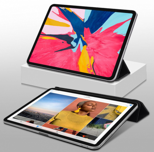 Чехол BoraSCO для Apple iPad Pro 11" искусственная кожа черный (35975) фото 5