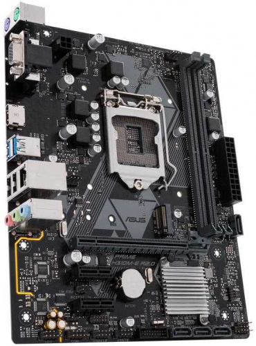 Материнская плата Asus PRIME H310M-E R2.0 Soc-1151v2 Intel H310C 2xDDR4 mATX AC`97 8ch(7.1) GbLAN+VGA+HDMI фото 5