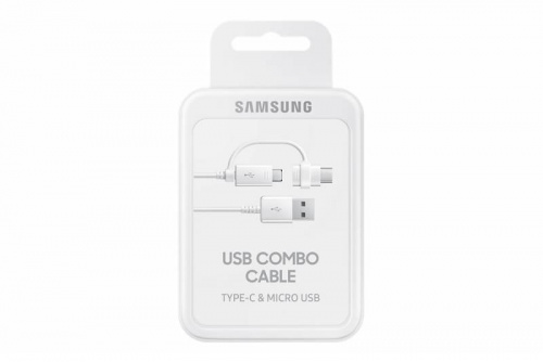 Кабель Samsung EP-DG930DWEGRU USB (m)-micro USB (m) 1.5м белый фото 2