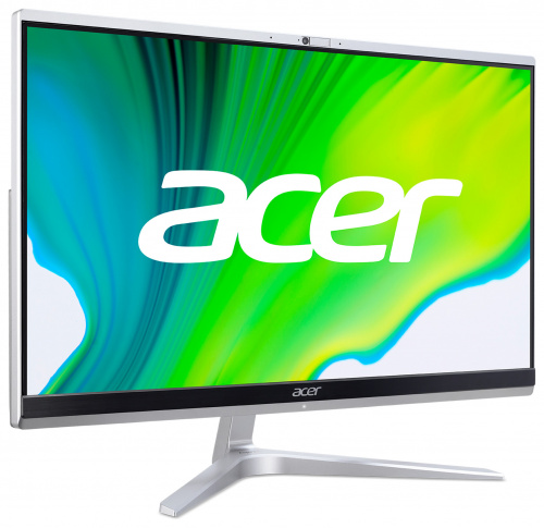 Моноблок Acer Aspire C22-1650 21.5" Full HD i5 1135G7 (2.4) 8Gb SSD256Gb Iris Xe CR noOS GbitEth WiFi BT 65W клавиатура мышь Cam серебристый 1920x1080 фото 3