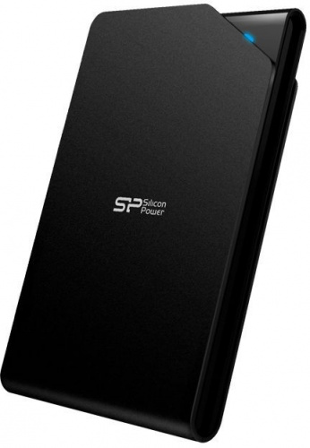 Жесткий диск Silicon Power USB 3.0 1TB SP010TBPHDS03S3K S03 Stream 2.5" черный фото 2