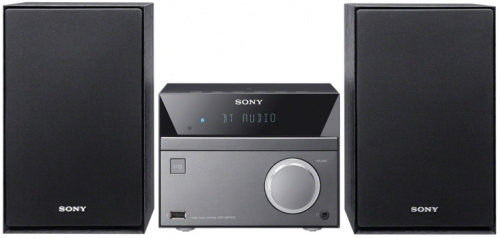 Микросистема Sony CMT-SBT40D черный/серебристый 50Вт/CD/CDRW/DVD/DVDRW/FM/USB/BT фото 2