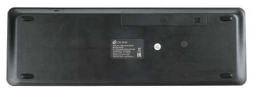 Клавиатура Оклик 830ST черный USB беспроводная slim Multimedia Touch фото 5