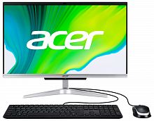 Моноблок Acer Aspire C22-963 21.5" Full HD i3 1005G1 (1.2) 8Gb SSD256Gb UHDG CR Windows 10 GbitEth WiFi BT 65W клавиатура мышь серебристый 1920x1080