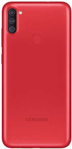 Смартфон Samsung SM-A115F Galaxy A11 32Gb 2Gb красный моноблок 3G 4G 2Sim 6.4" 720x1560 Android 10 13Mpix 802.11 b/g/n NFC GPS GSM900/1800 GSM1900 TouchSc MP3 microSD max512Gb фото 2