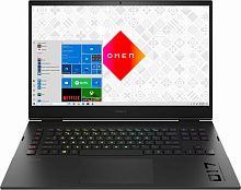 Ноутбук HP Omen 17-ck0043ur Core i9 11900H 32Gb SSD1Tb NVIDIA GeForce RTX3080 16Gb 17.3" IPS QHD (2560x1440) Windows 10 Home black WiFi BT Cam