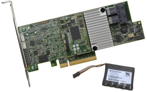 Адаптер Lenovo 4Y37A09722 ThinkSystem RAID 730-8i 2GB Flash PCIe 12Gb