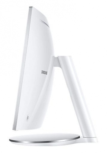 Монитор Samsung 34" C34J791WTI серебристый VA LED 4ms 21:9 HDMI M/M полуматовая HAS 3000:1 300cd 178гр/178гр 3440x1440 DisplayPort USB 7.7кг фото 4