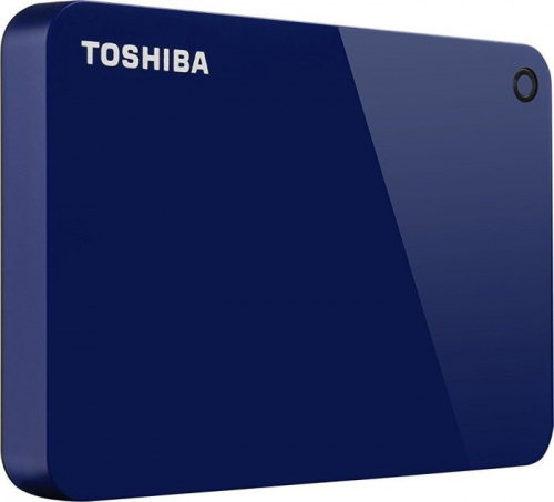 Жесткий диск Toshiba USB 3.0 1Tb HDTC910EL3AA Canvio Advance 2.5" синий фото 3