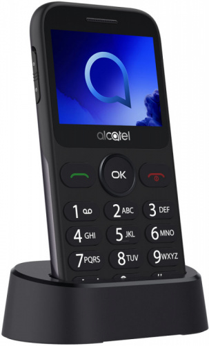 Мобильный телефон Alcatel 2019G серый моноблок 1Sim 2.4" 240x320 Thread-X 2Mpix GSM900/1800 GSM1900 FM microSD max32Gb фото 4